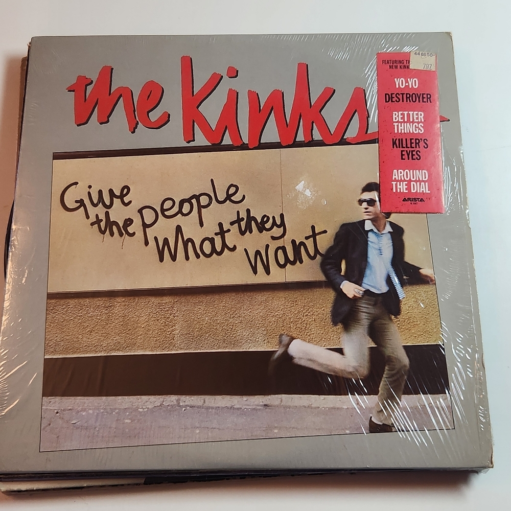 The Kinks Give The People What They Want Vinyl Recors